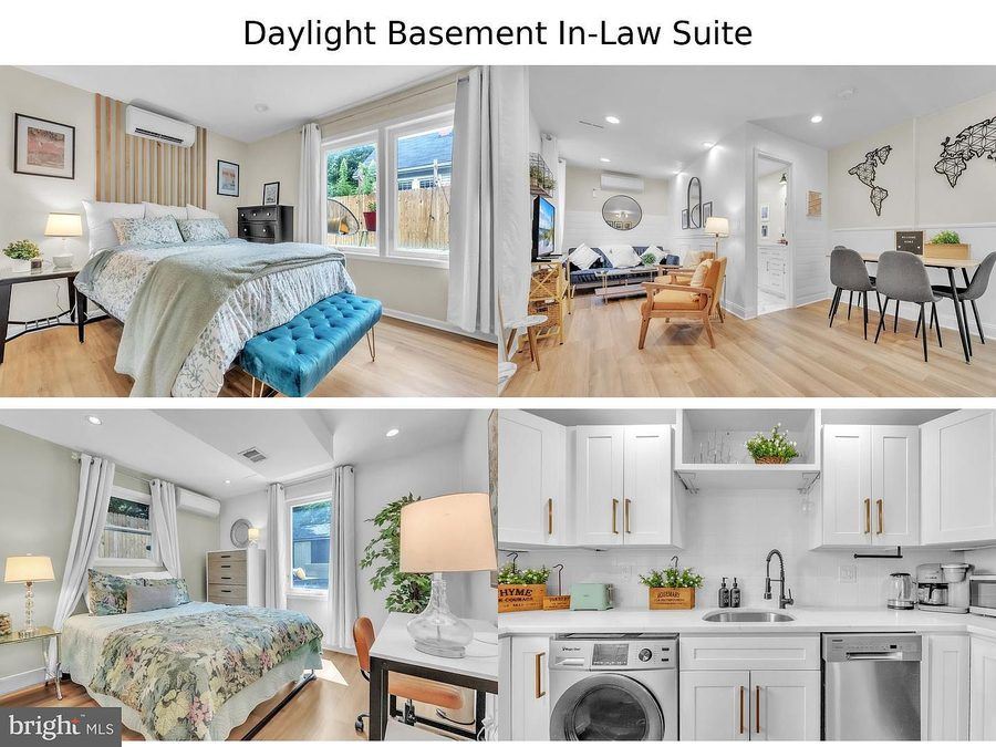 Daylight walkout lower level in-law suite