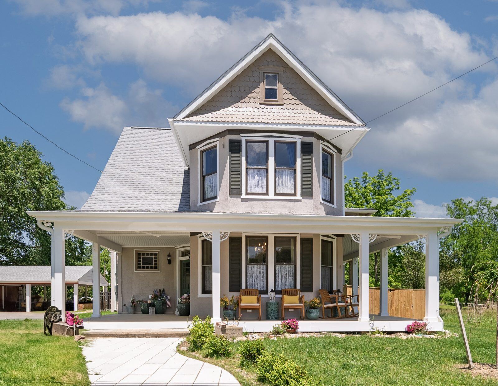 The Craven House, an 1892 historic Victorian in Harpers Ferry, WV restored by Lexie De Stefano