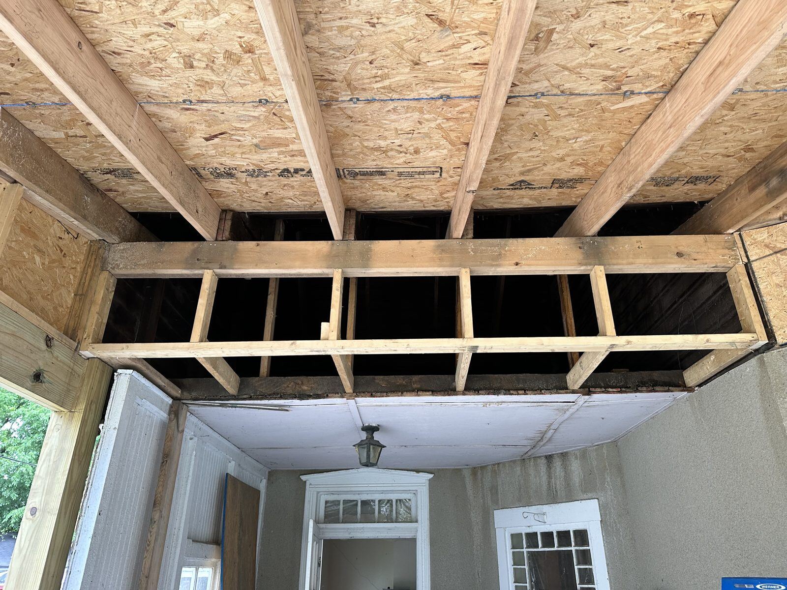 The hidden secret room discovered in the Craven House roofline
